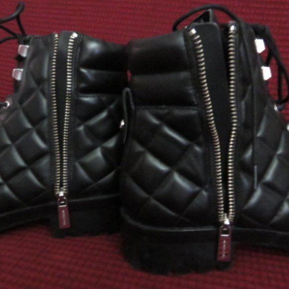 Women's Size 8M Michael Kors Combat & Moto Boots - Picture 9 of 16